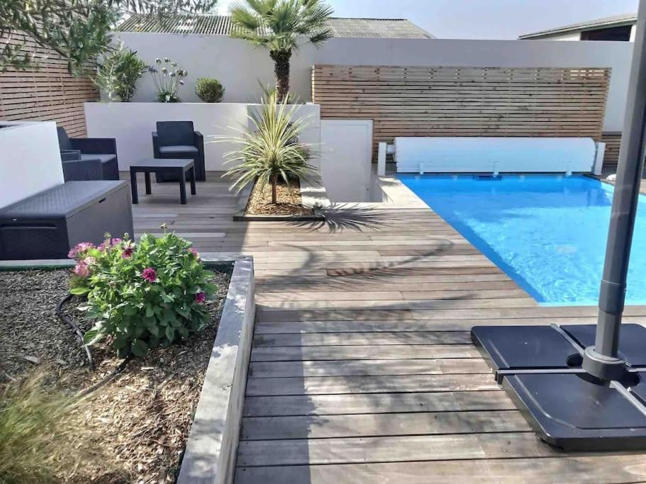 Villa Bellenbois avec piscine privée , proche La Rochelle Sainte-Soulle Extérieur photo